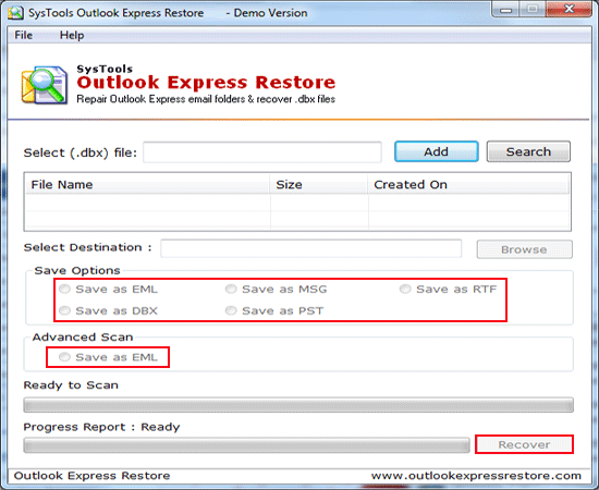 Microsoft Outlook Express 6 Reinstall